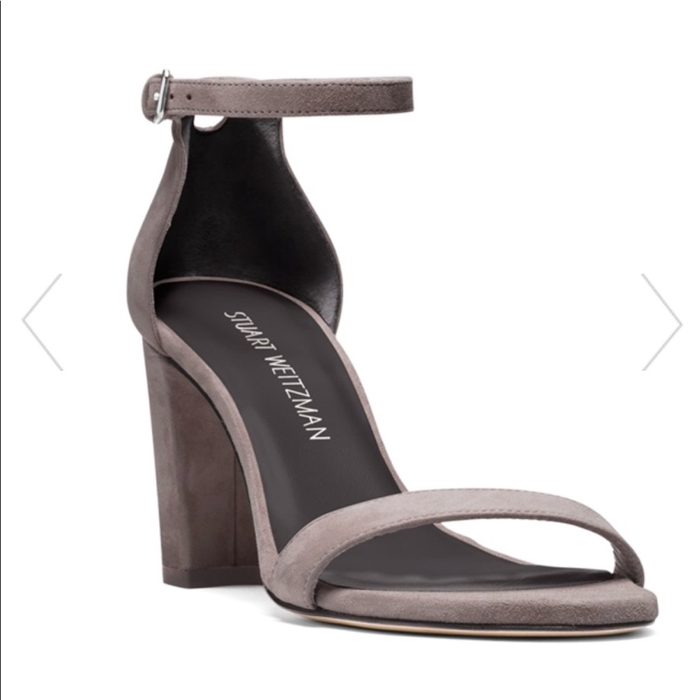 Stuart Weitzman Nearlynude 9 Gray NWB